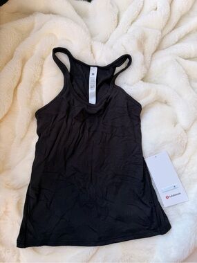 lululemon athletica Black Racerback Performance Tank